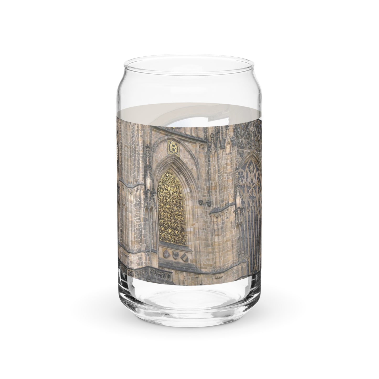 St. Vitus Cathedral Can-Shaped Glass