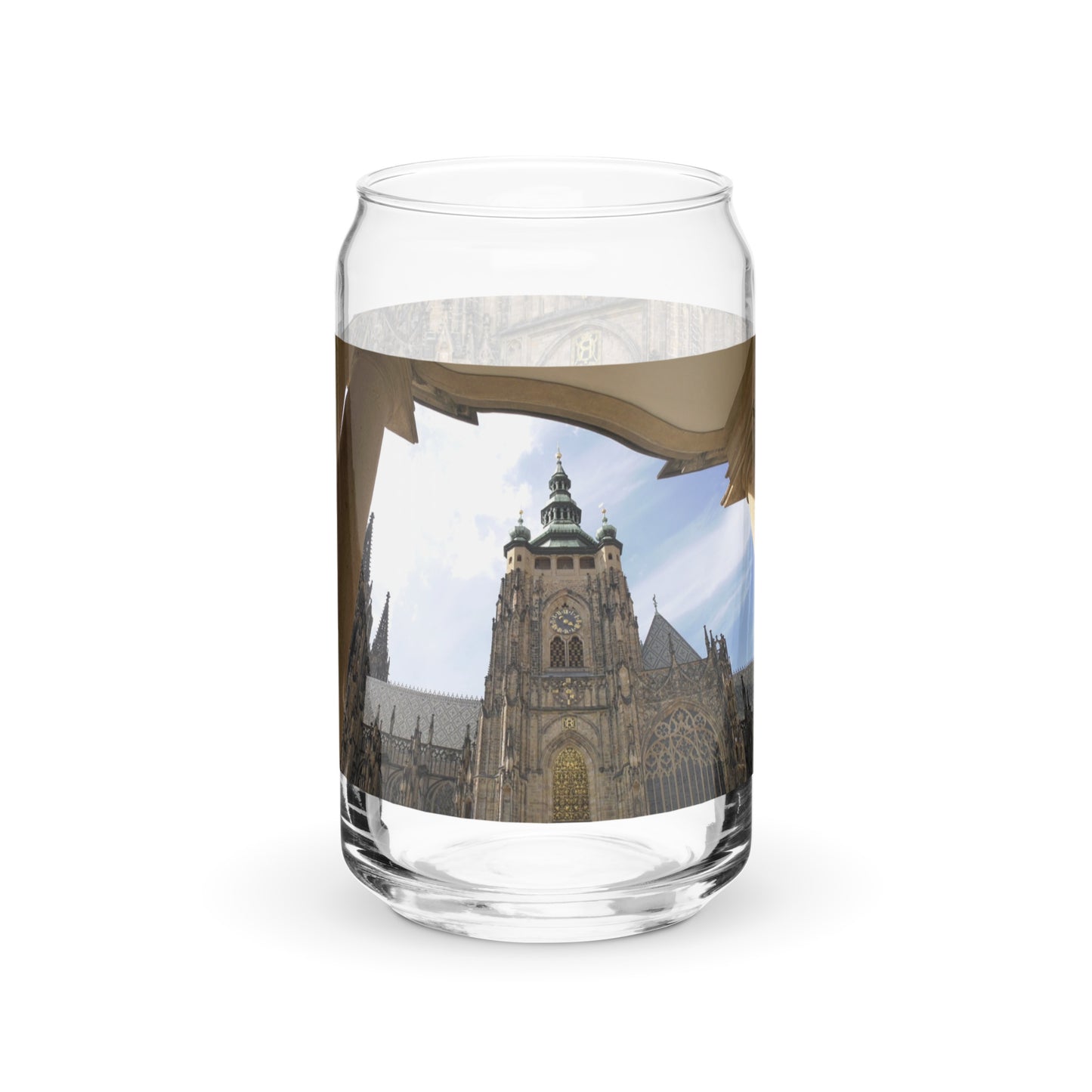 St. Vitus Cathedral Can-Shaped Glass