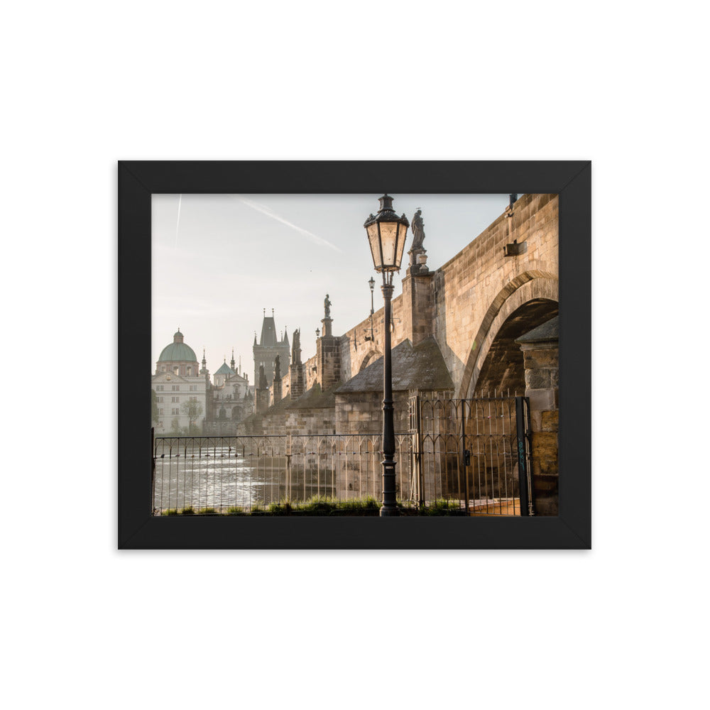 Sunrise at Charles Bridge (Luster)