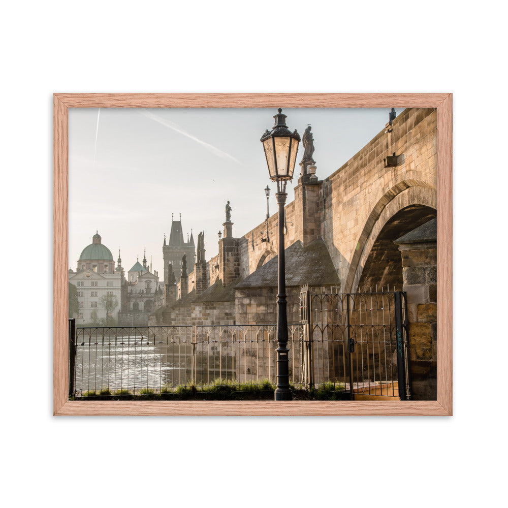 Sunrise at Charles Bridge (Luster)