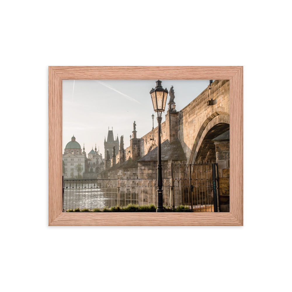 Sunrise at Charles Bridge (Luster)