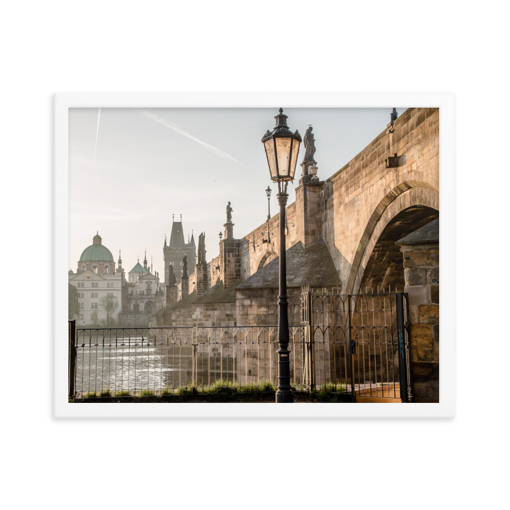 Sunrise at Charles Bridge (Luster)