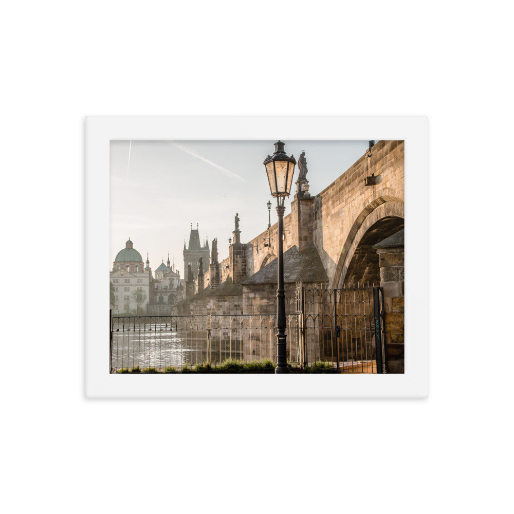 Sunrise at Charles Bridge (Luster)