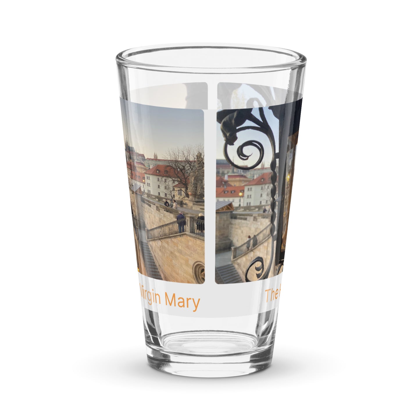 The House Called at the Picture of the Virgin Mary Glass