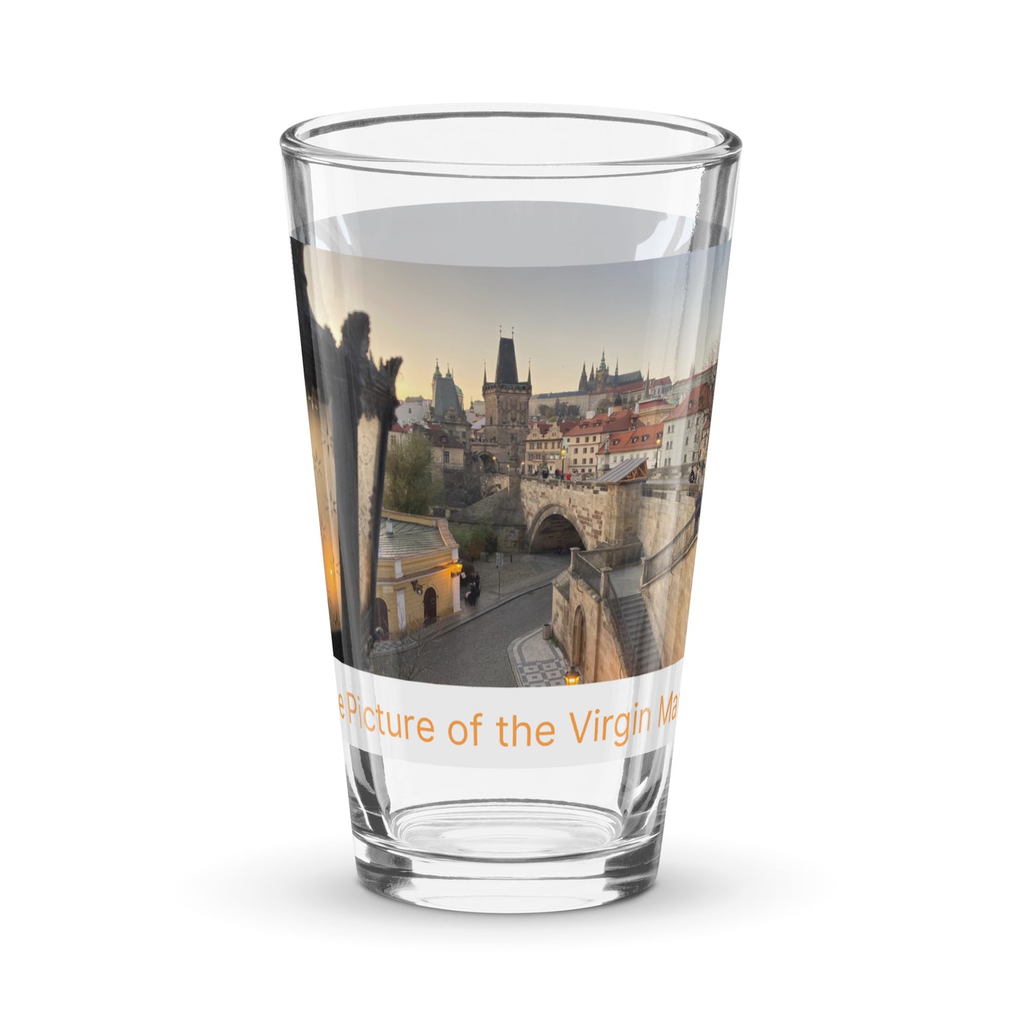 The House Called at the Picture of the Virgin Mary Glass