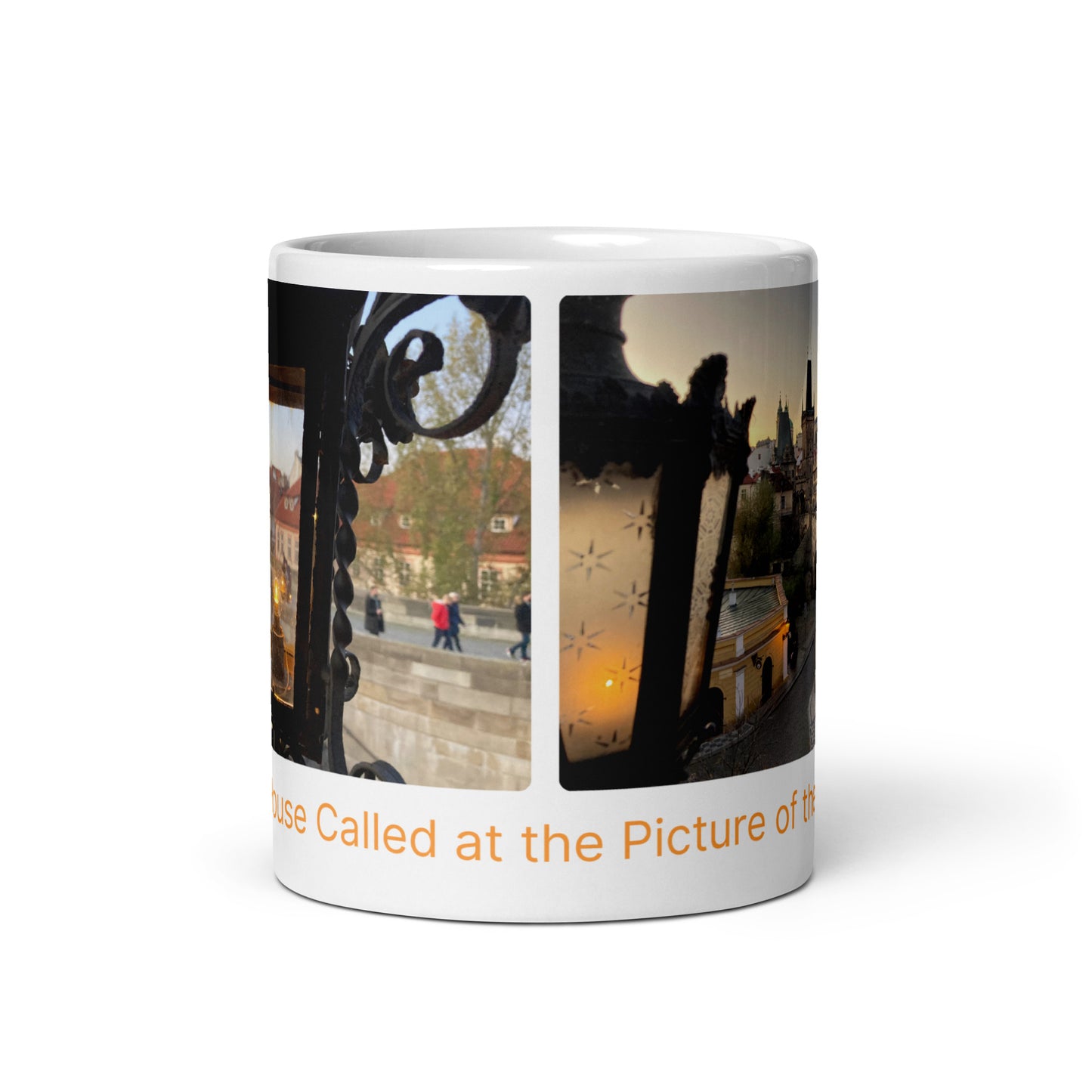 The House Called at the Picture of the Virgin Mary Mug