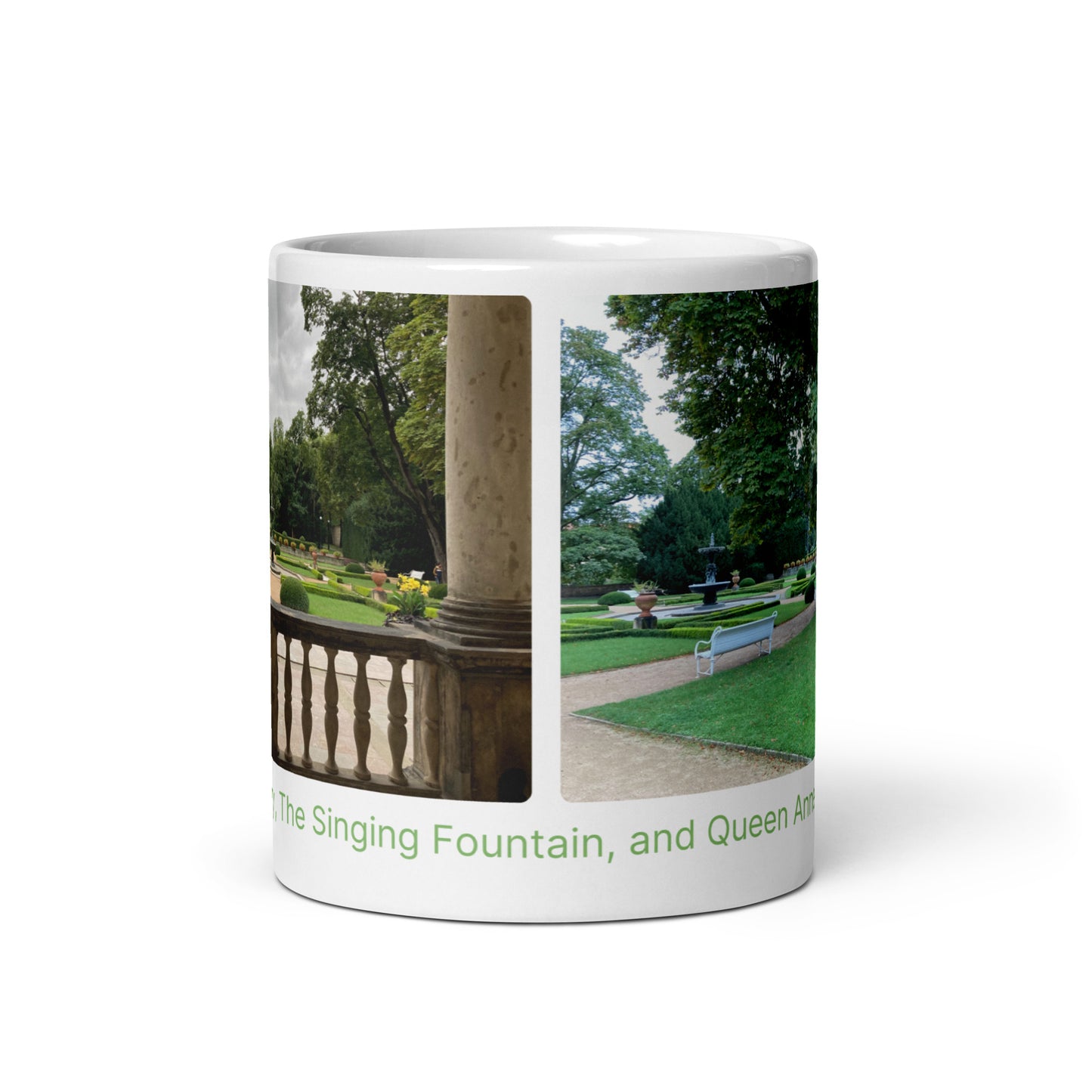 A Great Love Story, The Singing Fountain, and Queen Anne’s Summer Palace Mug