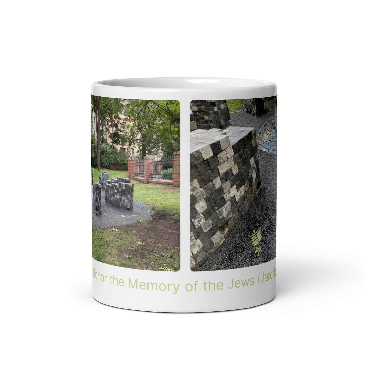 Paving Stones To Honor the Memory of the Jews (Jaroslav and Lucie Róna) Mug