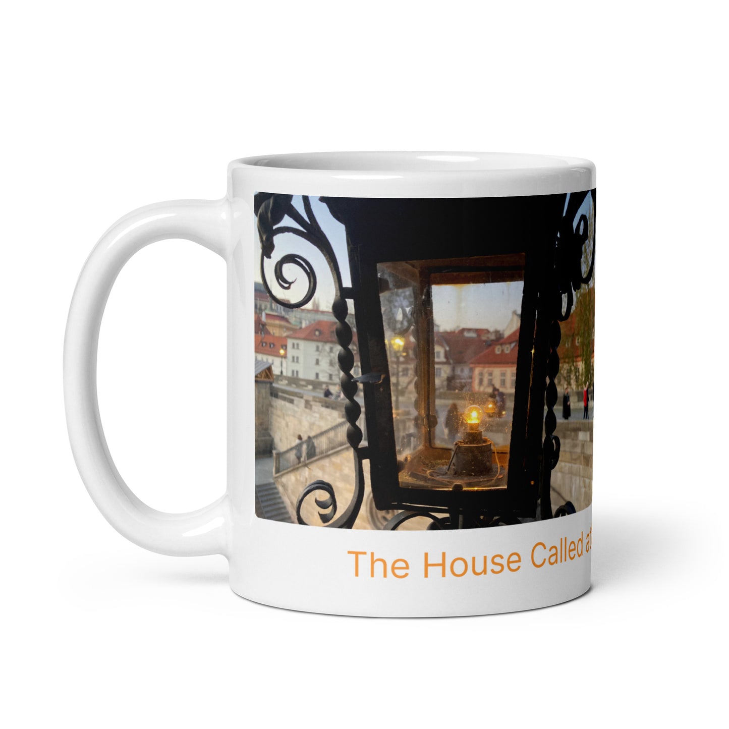 The House Called at the Picture of the Virgin Mary Mug