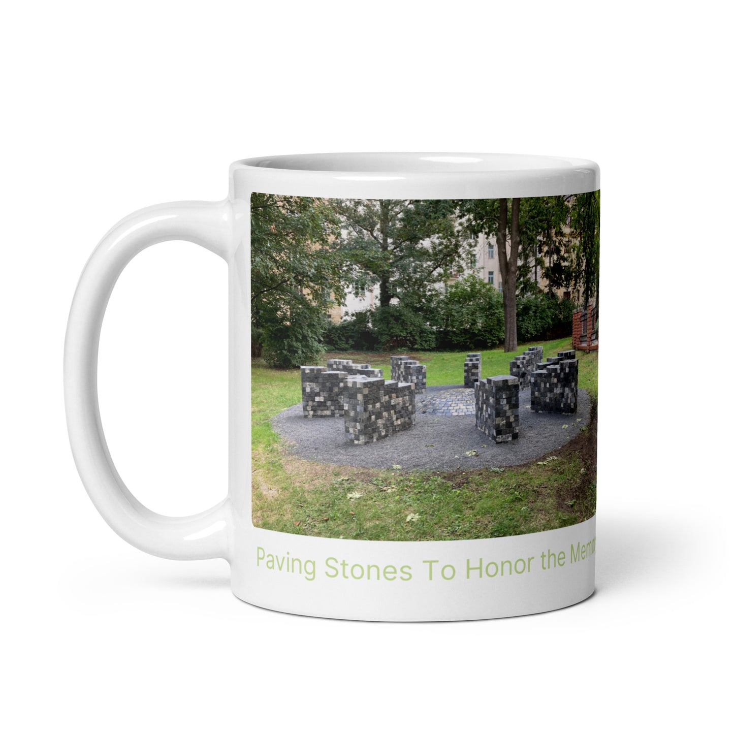 Paving Stones To Honor the Memory of the Jews (Jaroslav and Lucie Róna) Mug