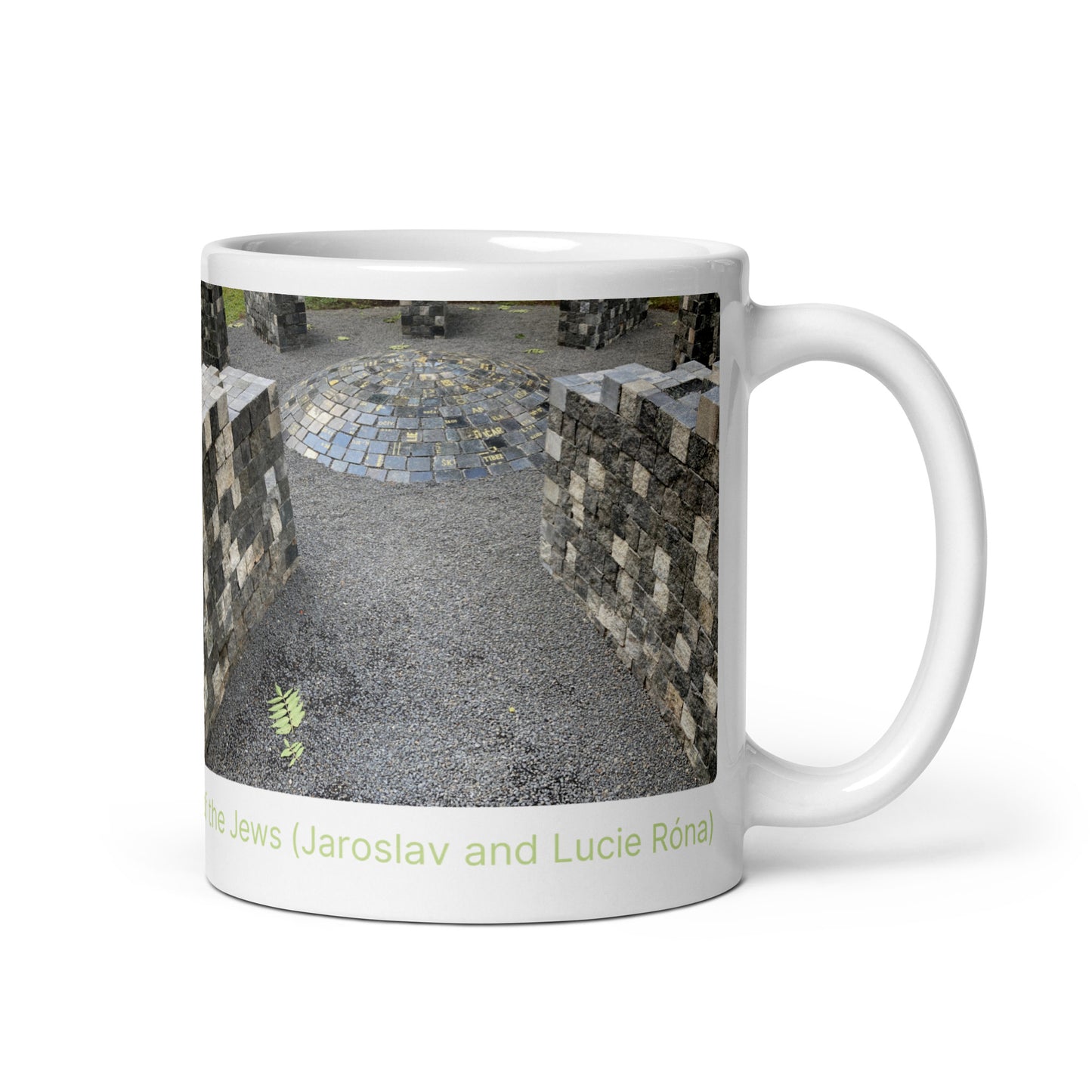 Paving Stones To Honor the Memory of the Jews (Jaroslav and Lucie Róna) Mug