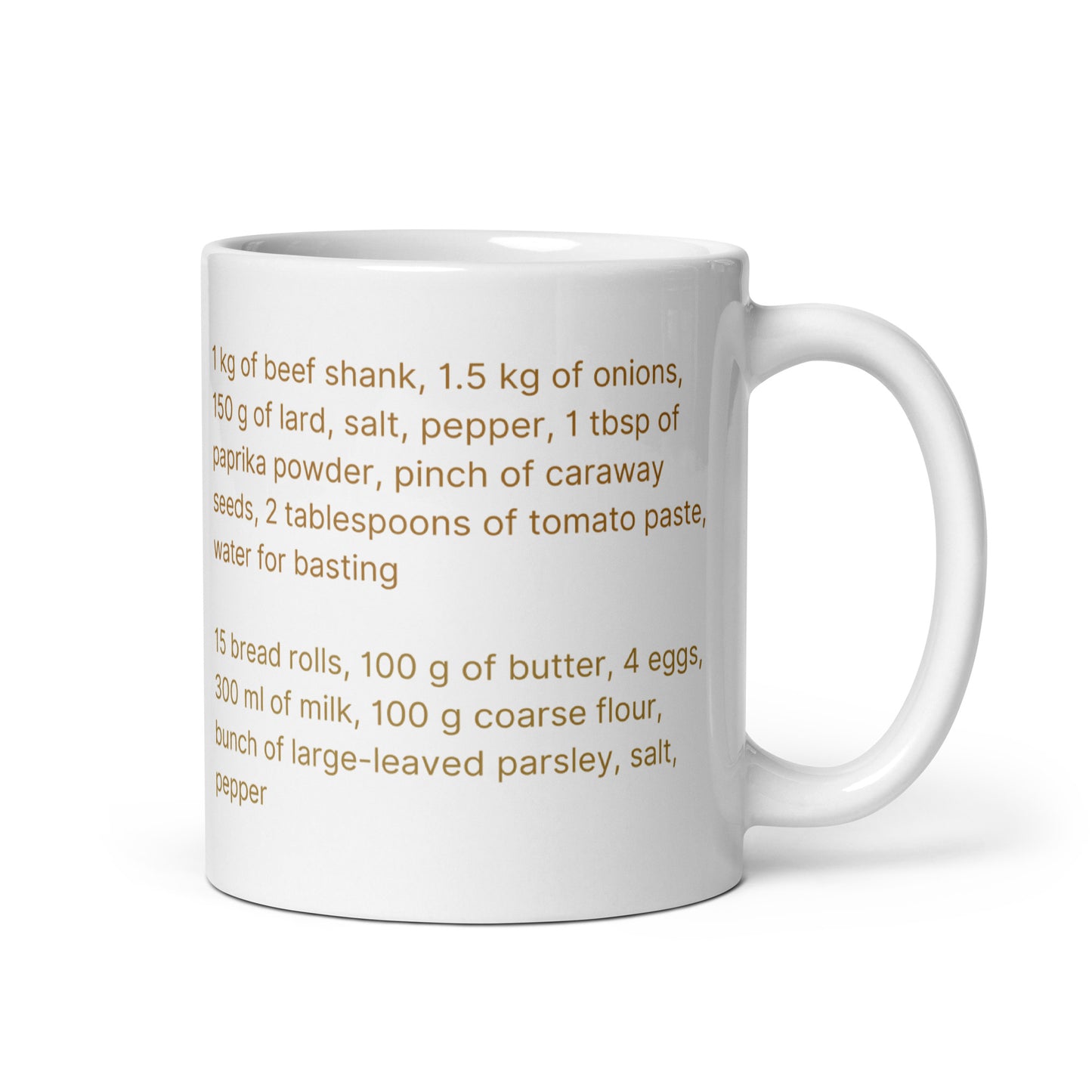 Beef Goulash Mug (Václav Frič)