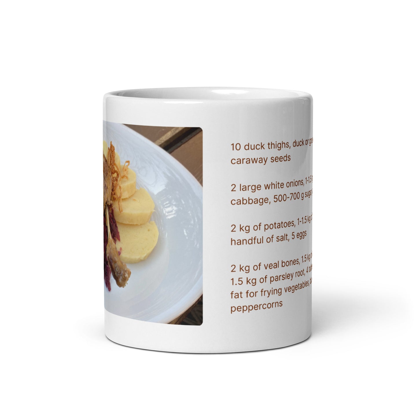 Confit Duck Thigh Mug (Zdeněk Turšner)